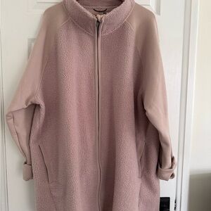 All in Motion Blush Teddy Jacket 4X